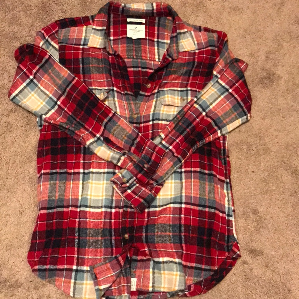 Slim fit flannel